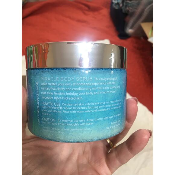NWOT Never Opened, Quench Microwater Complex Miracle Body Scrub & Souffle' - Picture 6 of 7